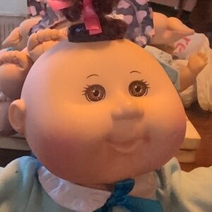 Cabbage Patch Doll with Blue Outfit